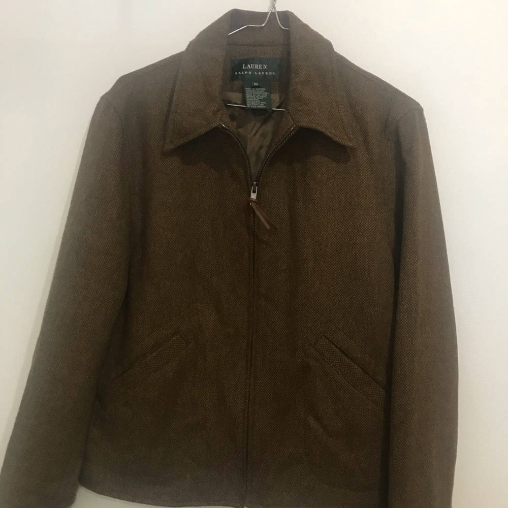 NEW Ralph Lauren 💯Lambswool Lined Jacket 🌹